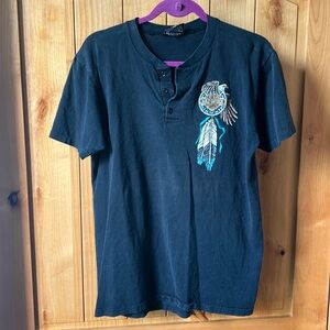 Harley Davidson Button Front T-Shirt